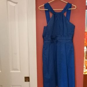 Blue dress